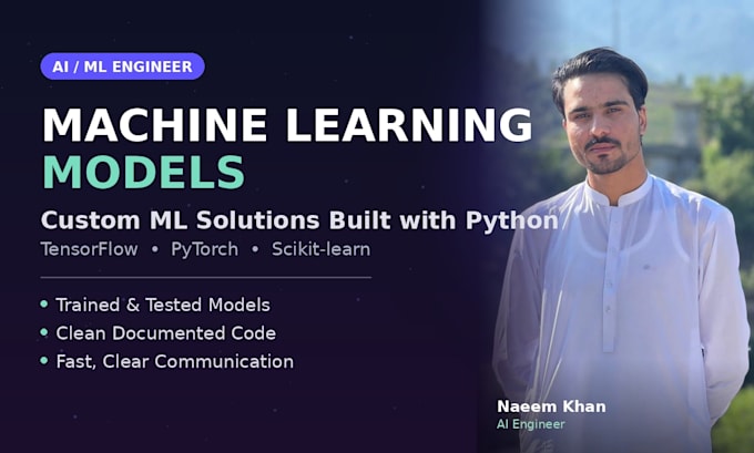 create custom ml models using python