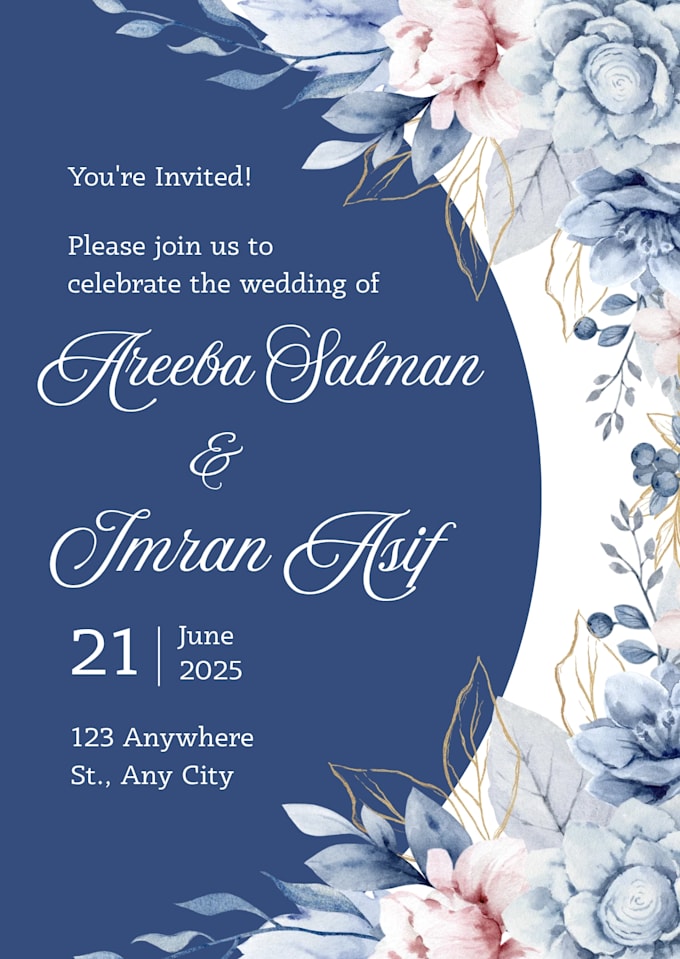 design wedding invitation cards
