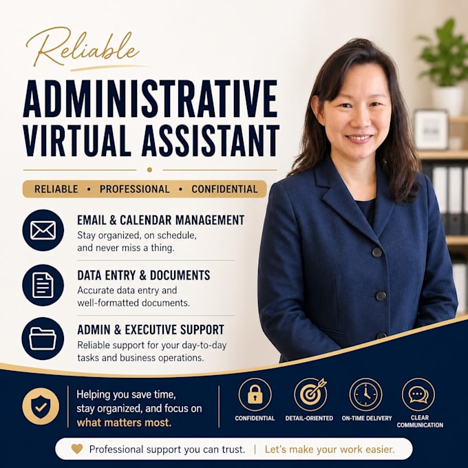 handle admin support, data entry, and backend operations