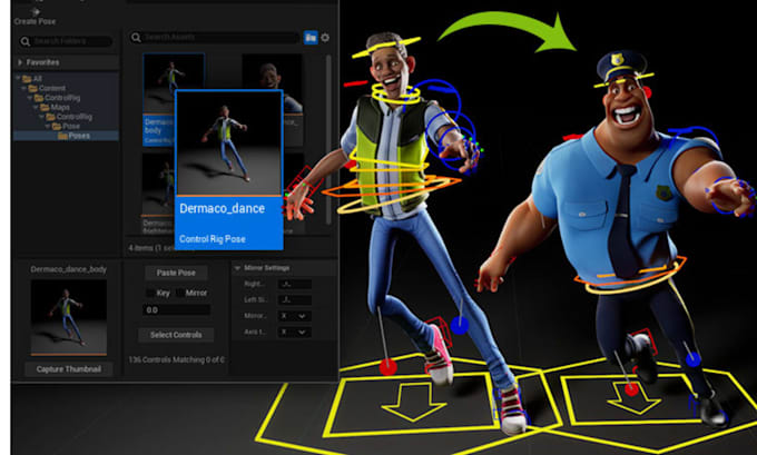 do blender character rigging by a professional rigger to ready animation