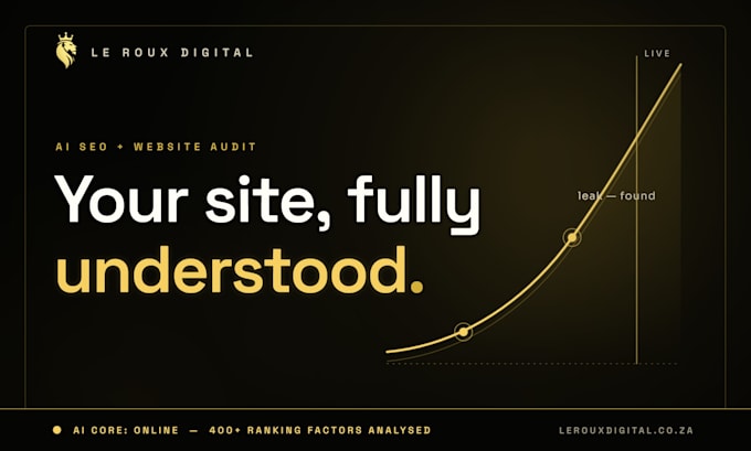 do a complete ai powered SEO and website audit with action plan