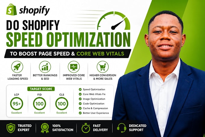 do shopify speed optimization to boost page speed and core web vitals
