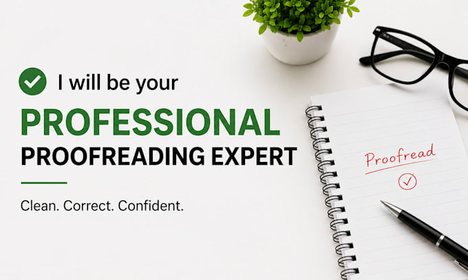 proofread edit and improve your document professionally