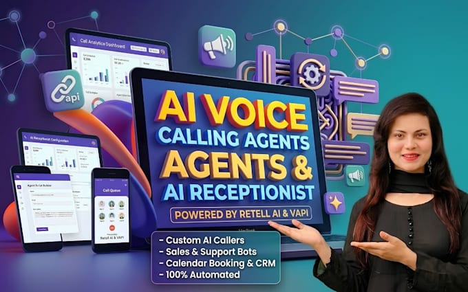 build ai voice calling agents and ai receptionist using retell ai or vapi