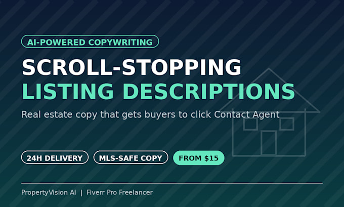 write scroll stopping real estate listing descriptions