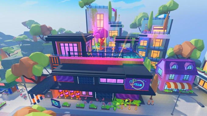 do low poly roblox map, terrain map, tycoon map, roblox assets and environment