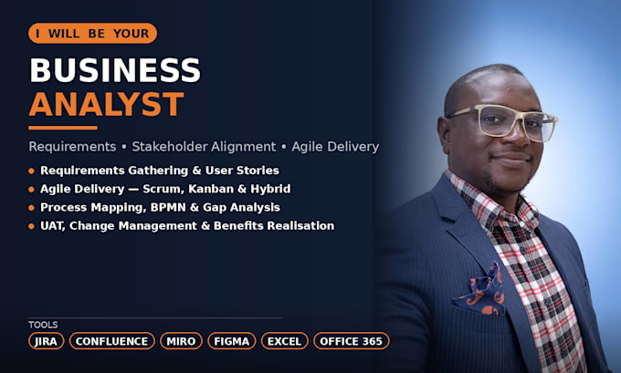 do ba with requirements gathering, bpmn, and agile delivery