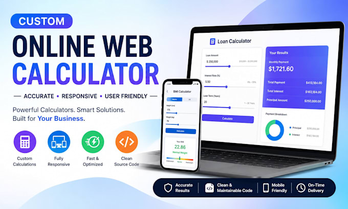 create a customized web calculator for your business website