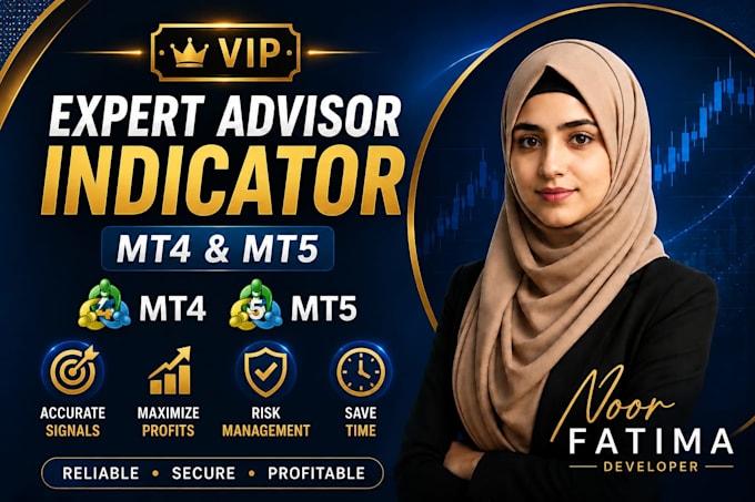 develop your mt4 mt5 bot expert advisor eas indicator