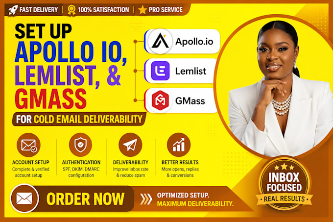 setup clay com, instantly ai, lemlist, and gmass for cold email deliverability