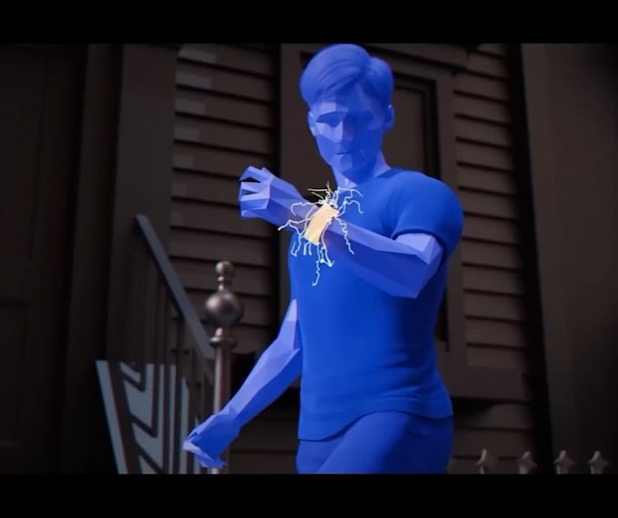 create 3d dark documentary animation