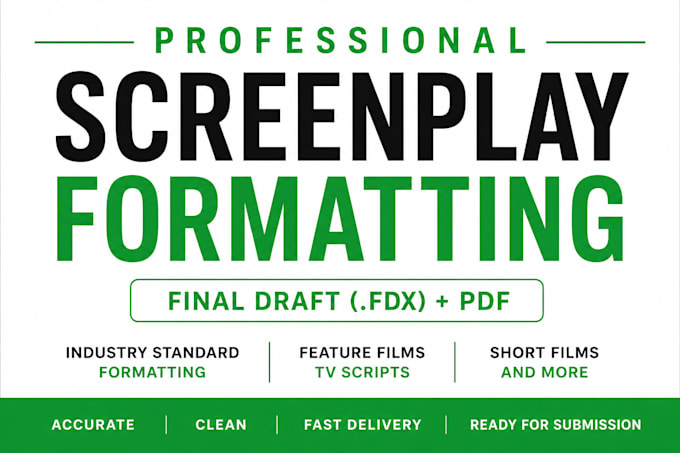 convert and format your script to final draft