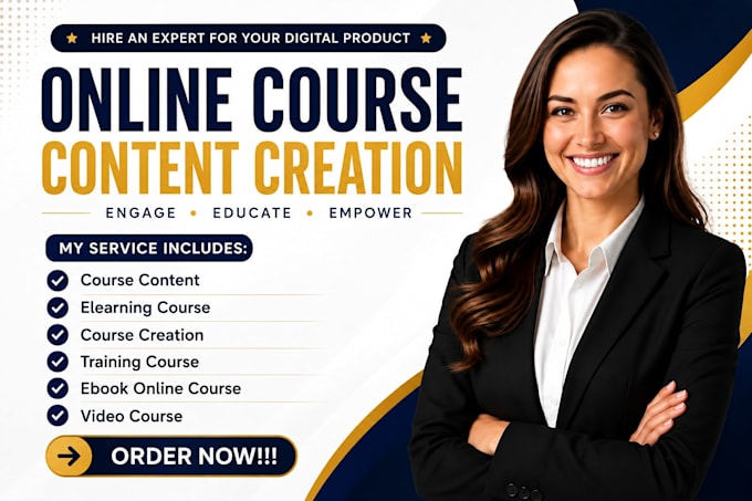 create online course content, curriculum, slides and lms upload for coaches