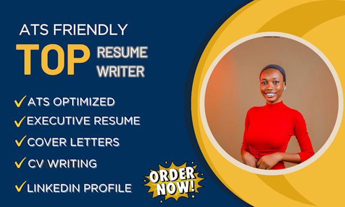 write ats optimized professional resume and cover letter