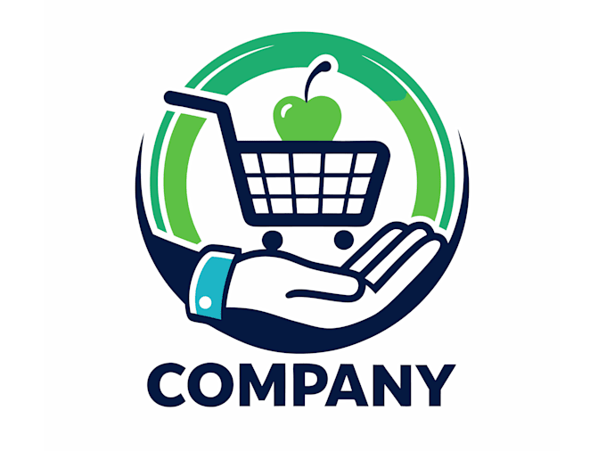 create a professional shopping and retail logo design