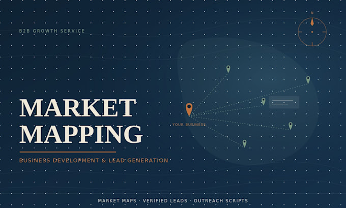 do b2b market mapping, lead generation and outreach strategy