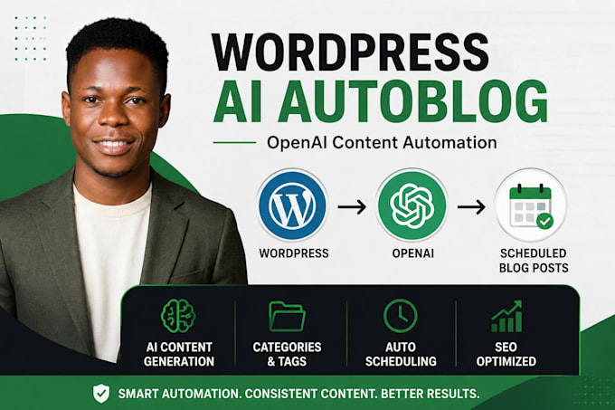 build a wordpress autoblog with openai content automation