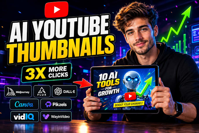 create high CTR ai youtube thumbnails