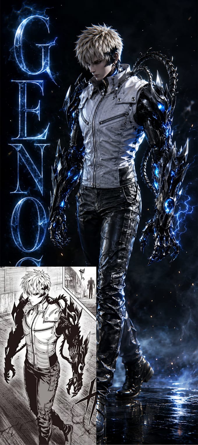 do hero style wallpaper for any characters whether real life person or fictional