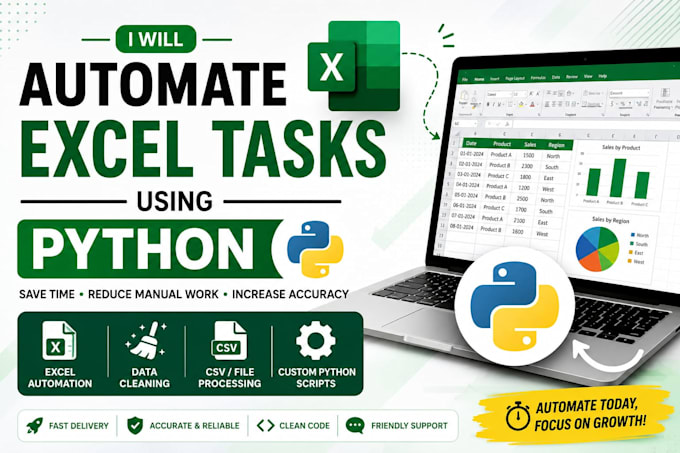 automate excel tasks using python