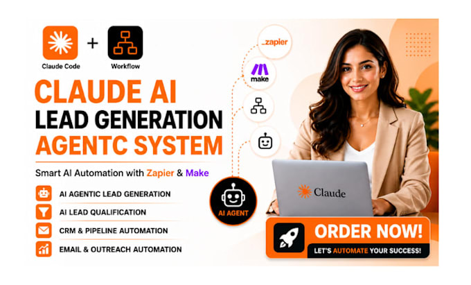 develop claude code lead generation agentic system and ai sales automation