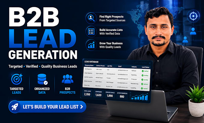 do b2b lead generation,google map scraping,email scraping