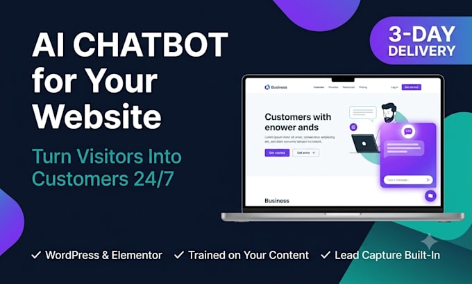 add an ai chatbot to your wordpress or elementor website