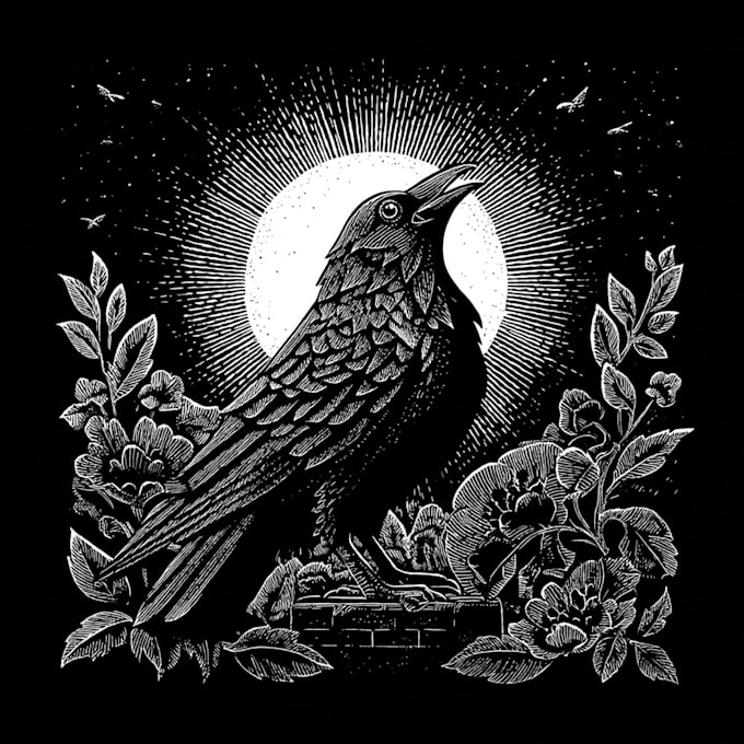 create amazing illustrations in linocut style