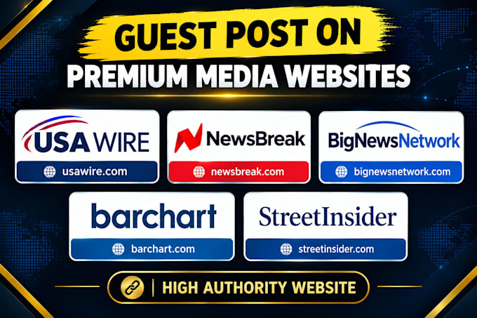publish your article on newsbreak,com usawire,com and msn,com