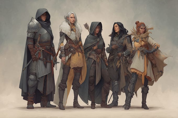 create a detailed dungeons dragons character for your party or campaign