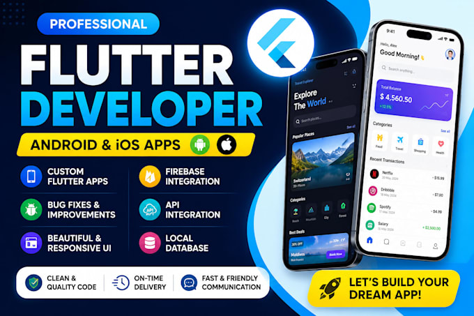 do flutter mobile app