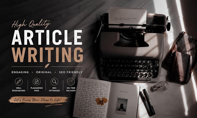 write english and arabic articles
