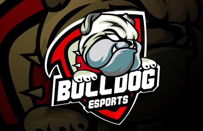 create high quality bull dog logo with free source file