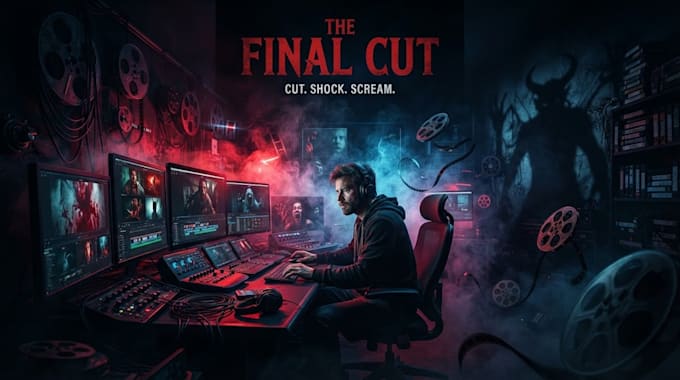 edit horror cinematic and youtube short videos with pro effects