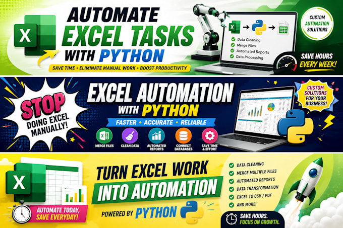 automate excel workflows with python