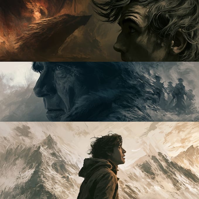 do fantasy book cover design, thriller book cover