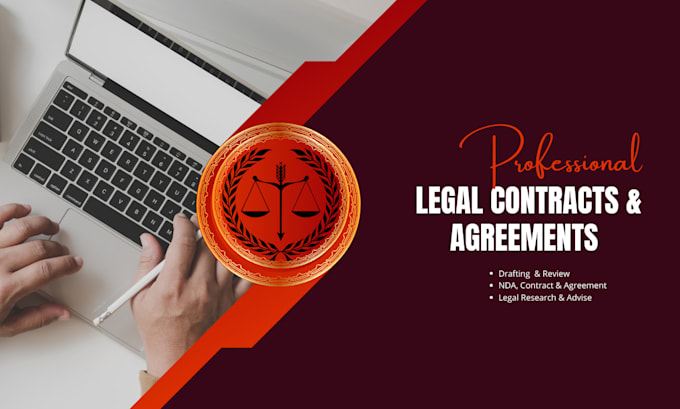 draft and review legal contracts or agreements