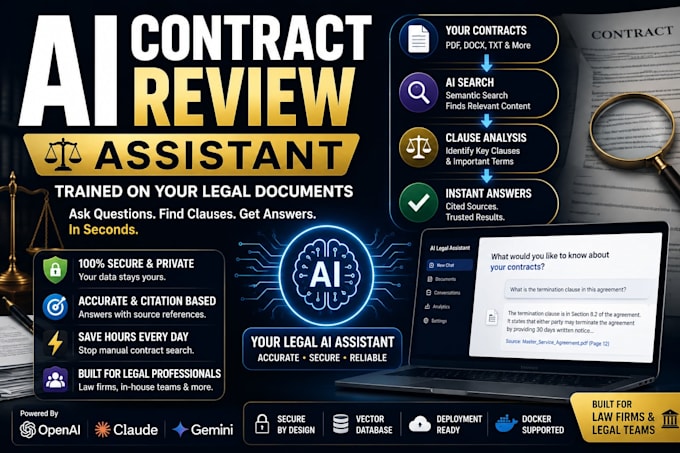 build an ai contract review assistant