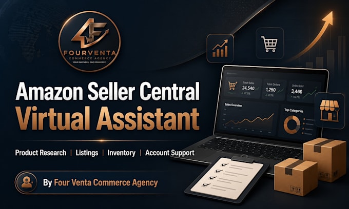 be your amazon seller central virtual assistant