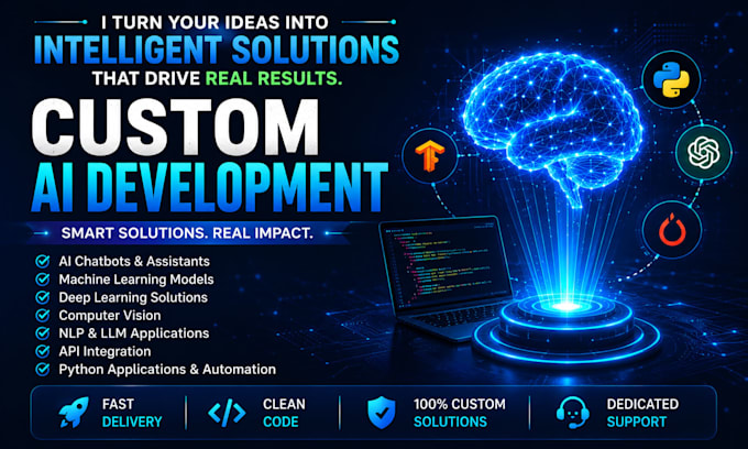 develop custom ai, ml, and python applications