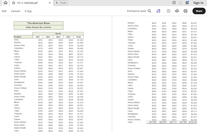 convert PDF to excel