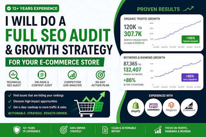 seo audit and strategy for ecommerce stores