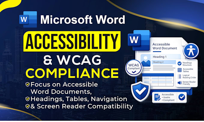 make your word document accessible and wcag compliant