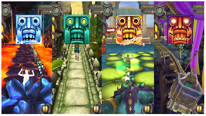 develop endless runner game for android, pc and web
