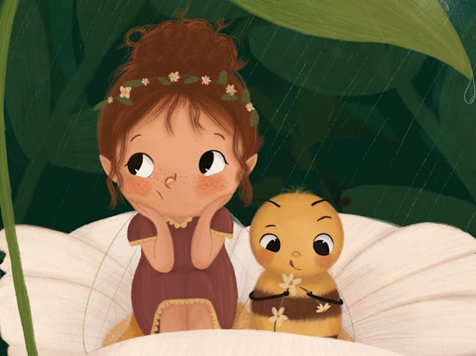 be your childrens picture book illustrator