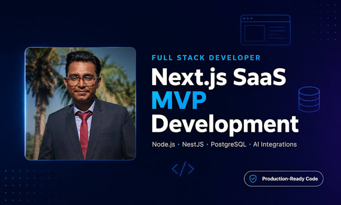 build your full stack b2b saas platform or nextjs dashboard