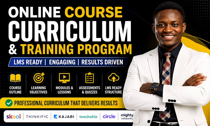 create online course, training program, lesson plan, lms course modules creator