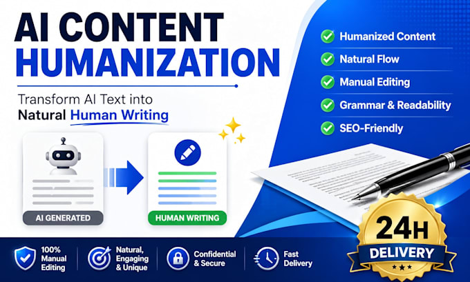 humanize ai content into natural human writing