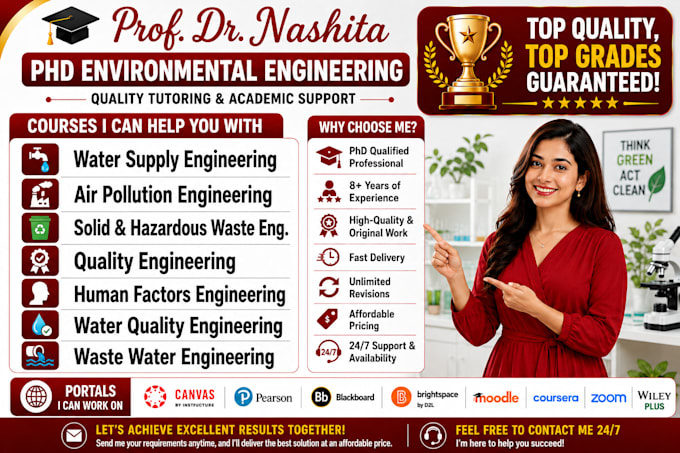 water supply air pollution solid hazard waste quality human factor engineering