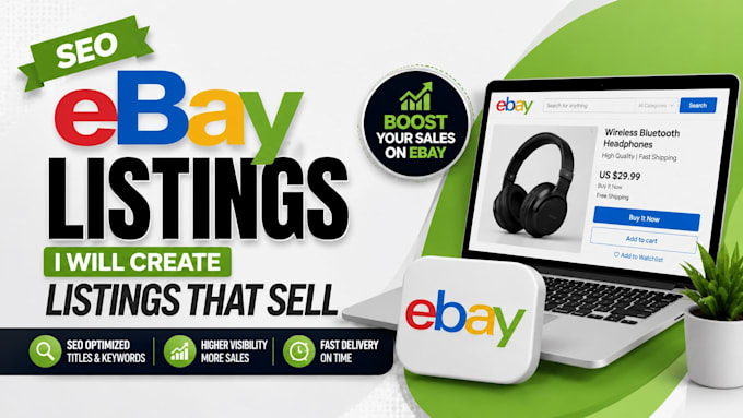 create SEO ebay listings